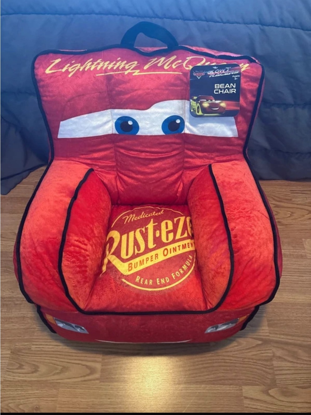 Disney Pixar Lightning Mcqueen Cars Bean Chair